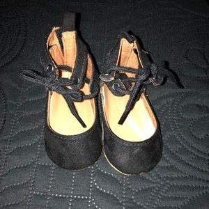 Baby girl black shoe